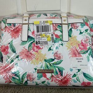 FLORAL BOTANICAL LC TUEXDO TOTE